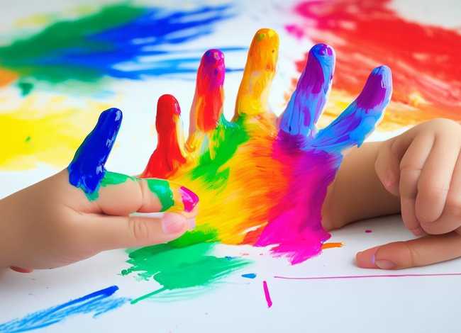 儿童手画视频，儿童画手的简单画法