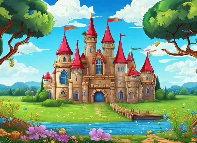 儿童童话城堡(童话城堡儿童画的城堡) 儿童童话城堡(童话城堡儿童画的城堡)