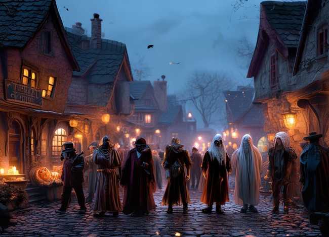 万圣节的由来和风俗简介（万圣节的由来和风俗简介英文）