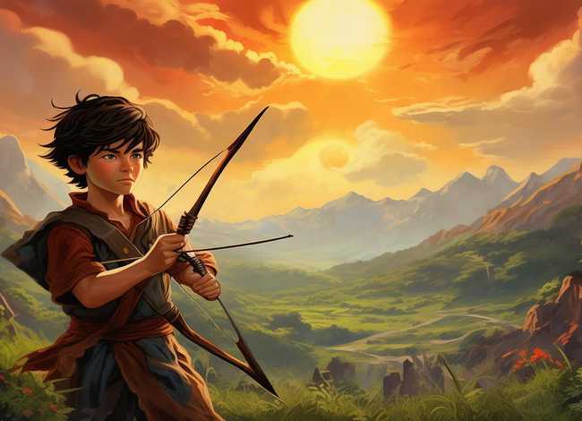 后羿射日8-12岁儿童故事、少儿故事后羿射日