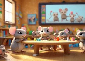 儿童早教故事老鼠开会 老鼠开会故事教学视频