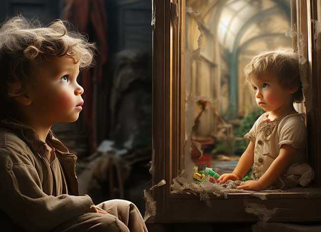 儿童穷富的故事 穷富之间故事