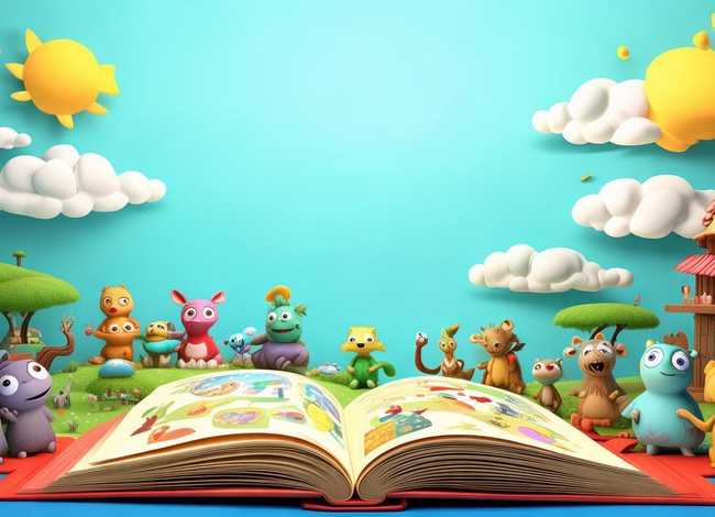 儿童故事PPT模板 儿童故事ppt模板