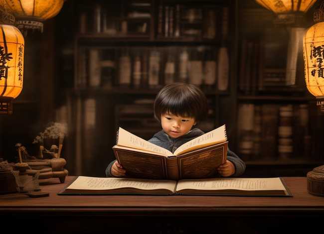 小儿夜读古诗（小儿夜读古诗大全）