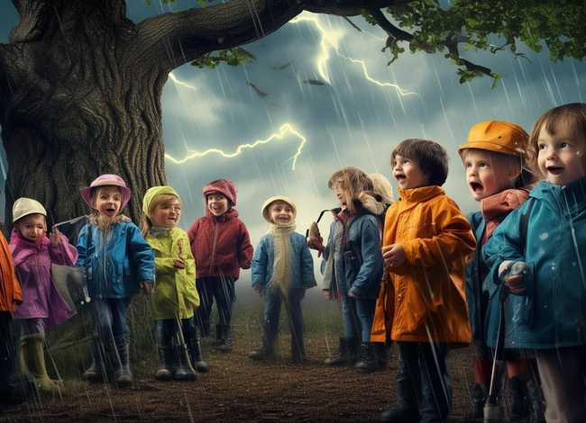 关于打雷的有趣故事（关于打雷的有趣故事简短）