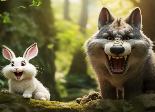 经典小白兔和大灰狼的故事;经典小白兔和大灰狼的故事视频 经典小白兔和大灰狼的故事;经典小白兔和大灰狼的故事视频