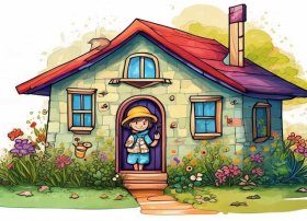 关于房子幼儿的故事简短（关于房子幼儿的故事简短一点）