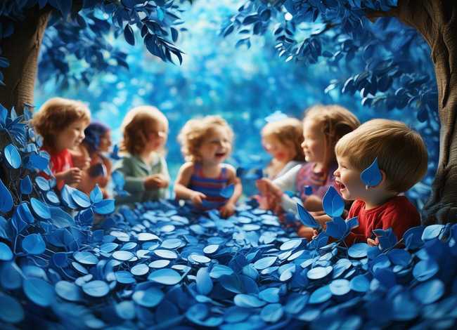 蓝色的树叶儿童故事赏析;蓝色的树叶故事鉴赏 蓝色的树叶儿童故事赏析;蓝色的树叶故事鉴赏