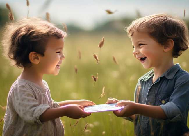 孩子间纯真友谊故事 - 孩子间纯真友谊故事大全