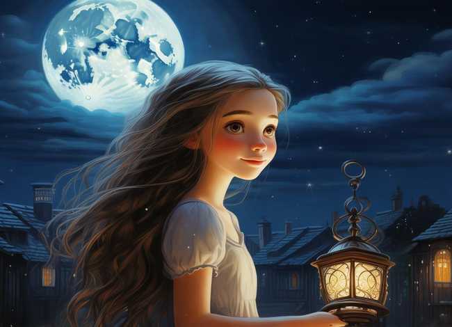 儿童故事 月亮和姑娘原文（故事月亮和姑娘的主要内容）