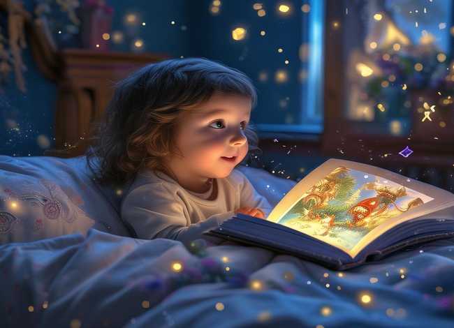三百六十五夜儿童故事图片；三百六十五夜睡前故事图片