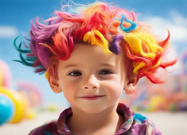 发型儿童画图片大全 发型儿童画图片大全简单