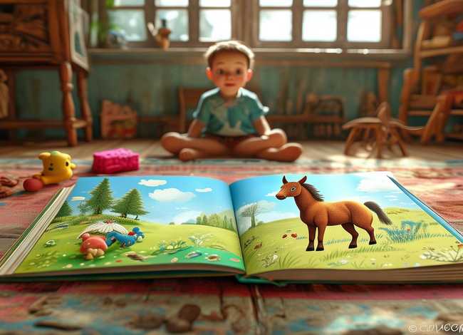 外婆家的儿童文字故事绘本，外婆家的马绘本故事原文