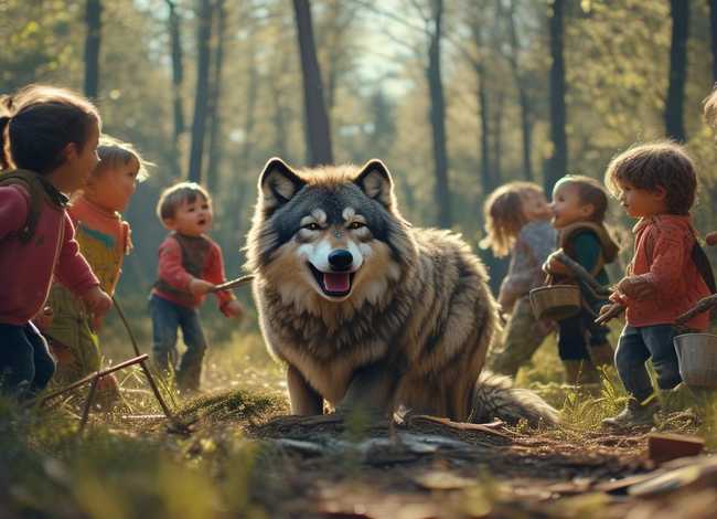 智斗大灰狼幼儿故事 智斗大灰狼幼儿故事简短