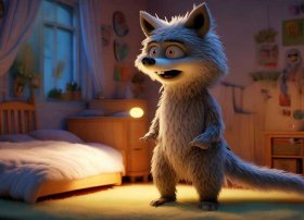 儿童睡前故事狼来了表演，宝宝睡前故事狼来了