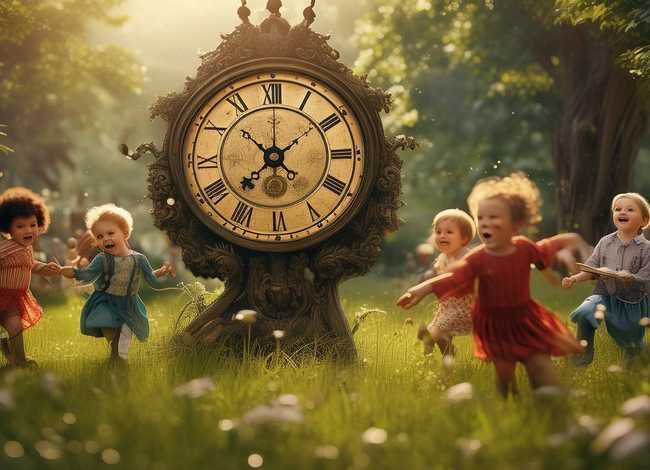 关于时间的儿童诗歌；关于时间的儿歌古诗