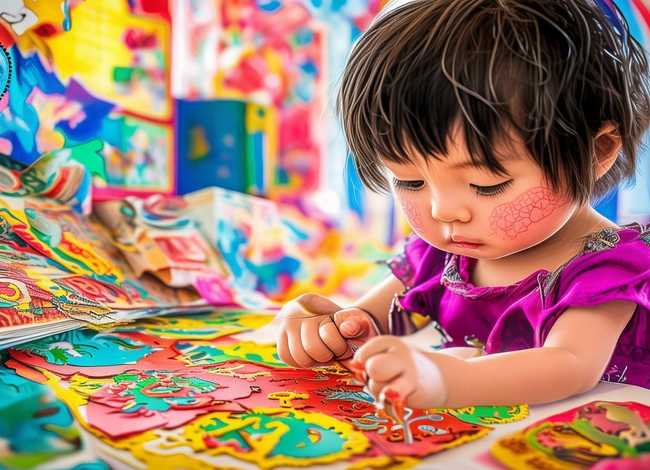 儿童国粹故事书；儿童国粹手工作品