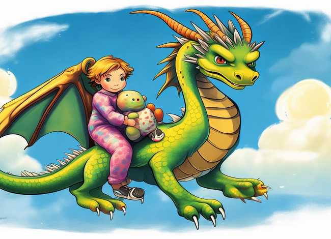 龙的儿童故事3-6岁，幼儿故事龙的传说