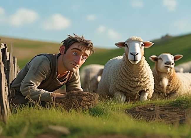 亡羊补牢的故事动画视频；亡羊补牢动画片故事视频