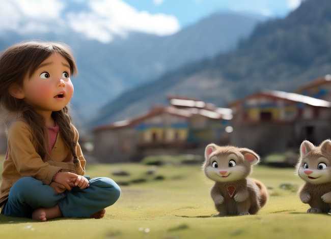 藏语儿童小故事狼和兔子;狼和小兔子的故事视频 藏语儿童小故事狼和兔子;狼和小兔子的故事视频