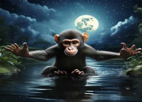 小故事猴子捞月亮（小故事猴子捞月亮视频播放）