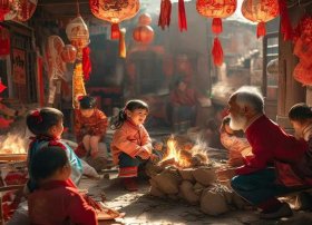 关于春节的儿童故事；有关于春节的小故事