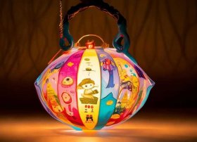 儿童故事灯使用方法；幼儿故事小灯笼