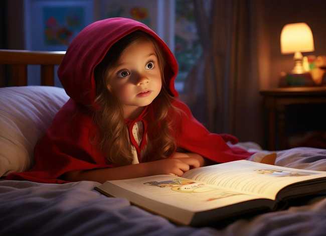 儿童有声睡前故事小红帽、少儿睡前故事小红帽