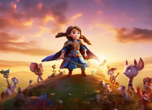 英雄故事少儿 - 少儿英雄简短小故事视频