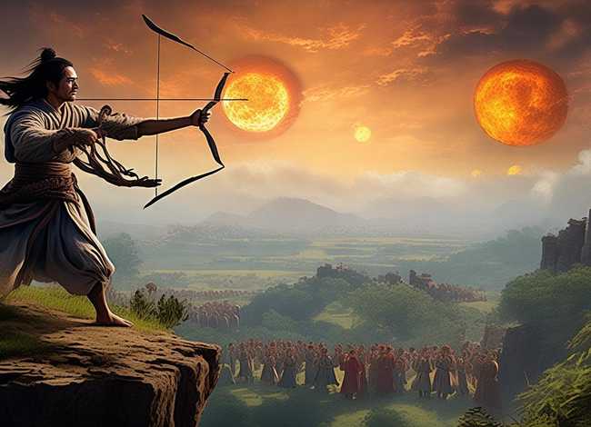 兔小贝故事后羿射日、后羿射日的故事小故事视频