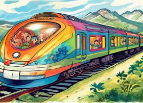 关于高铁的童谣 关于高铁的童谣大全