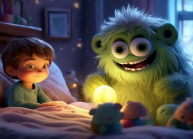 儿童怪兽故事睡前故事（睡前怪兽小故事）