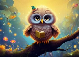 猫头鹰的儿童故事 猫头鹰的故事幼儿