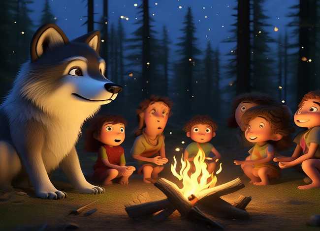 狼的故事幼儿 - 有关狼的故事幼儿故事 狼的故事幼儿 - 有关狼的故事幼儿故事