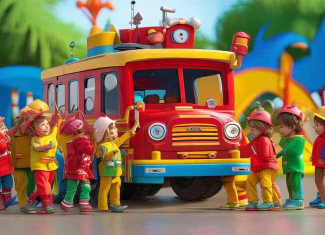 幼儿消防车的故事、幼儿消防车的故事大全