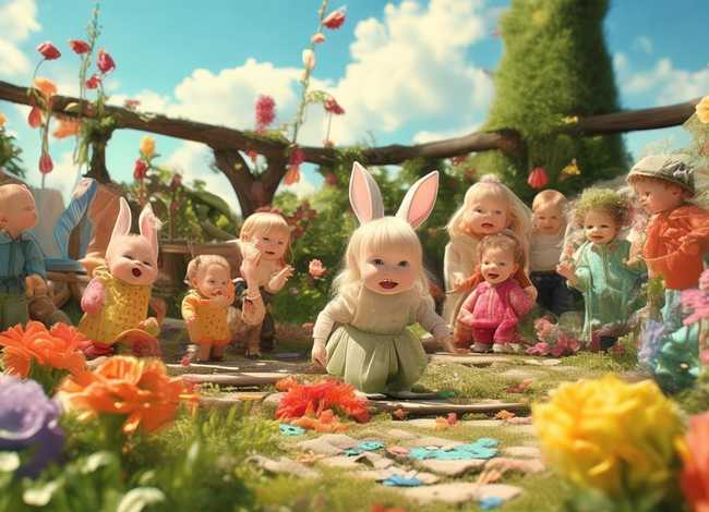 小兔子乖乖儿童故事视频、小兔子乖乖故事视频孩子表演视频