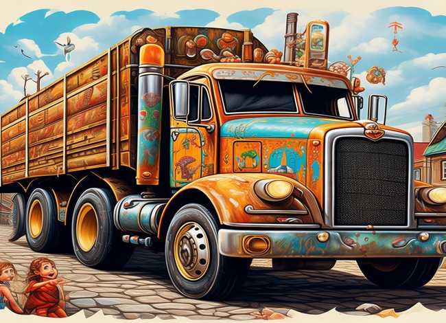 大卡车 故事（大卡车故事最经典十首）