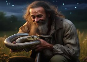 儿童睡前经典故事农夫 - 故事大全 睡前故事 农夫和蛇的故事