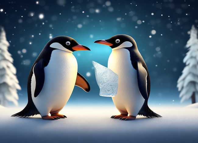 企鹅寄冰的故事；企鹅寄冰的故事读后感