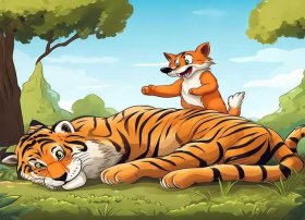 儿童故事狐假虎威完整版 故事狐假虎威完整版绘本