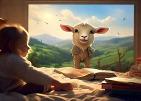 听故事儿童睡前故事勇敢的小山羊，幼儿故事勇敢的小山羊