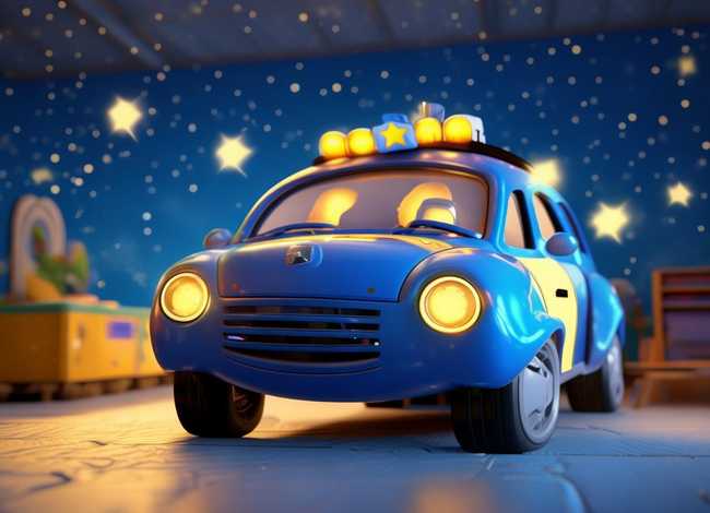 儿童故事星星警察、幼儿园的睡前故事星星警察