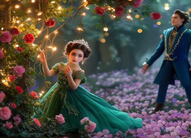 童话公主与王子故事，中文童话公主与王子