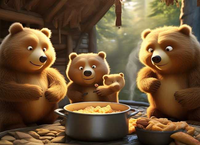 故事《三只小熊》 - 故事《三只小熊》内容简介 故事《三只小熊》 - 故事《三只小熊》内容简介