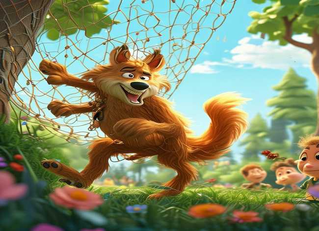 儿童故事上当的老狼绘本全文，上当的老狼的故事