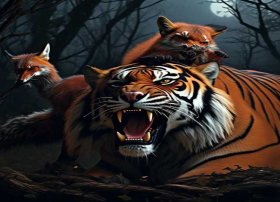 狐假虎威故事背景音乐 - 狐假虎威故事表演背景音乐