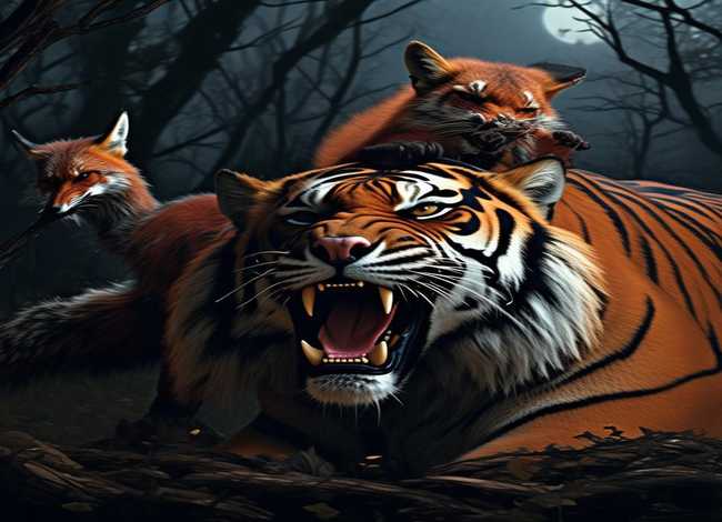 狐假虎威故事背景音乐 - 狐假虎威故事表演背景音乐 狐假虎威故事背景音乐 - 狐假虎威故事表演背景音乐