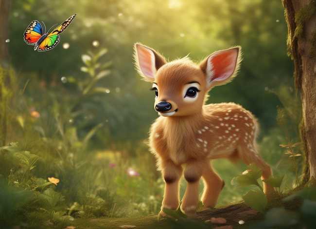 儿童故事小鹿的故事，幼儿故事小鹿