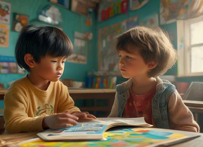 儿童双语故事-患难见真情图片 - 患难见真情英语故事插图