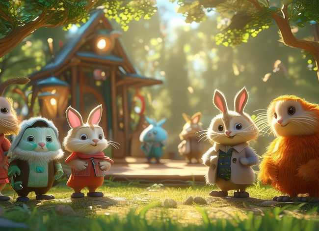 动物儿童故事（动物故事幼儿）